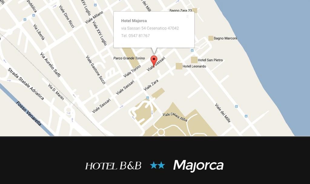 Hotel Majorca Cesenatico Extérieur photo